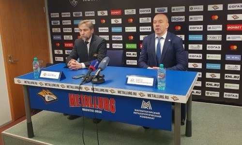 Видео послематчевой пресс-конференции игры КХЛ «Металлург» — «Барыс» 1:3