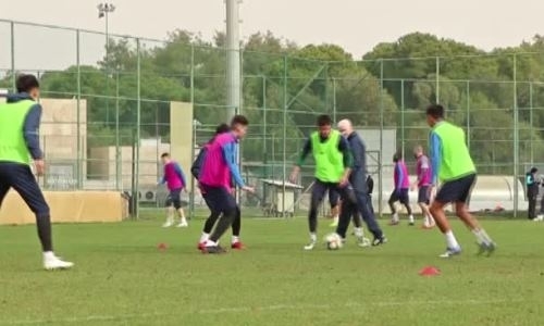 Видео тренировки «Ордабасы» на УТС