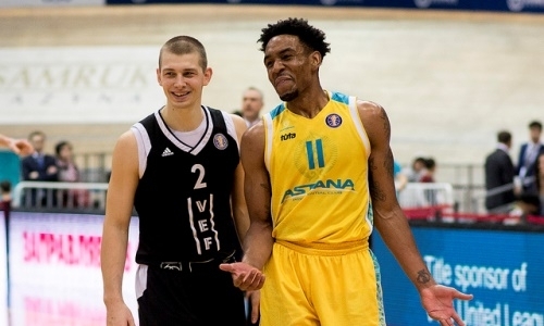 Фоторепортаж с матча ВТБ «Астана» — ВЭФ 90:77