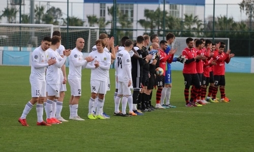 Фоторепортаж с товарищеского матча «Тобол» — «Истиклол» 2:1