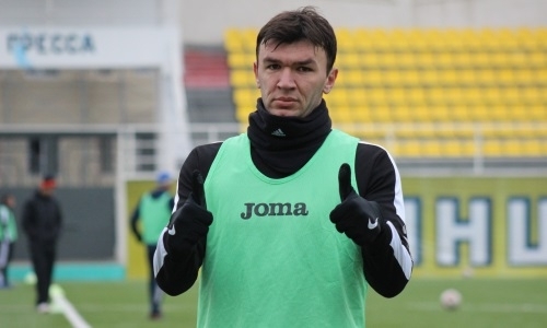 Фоторепортаж с тренировки «Каспия» на УТС