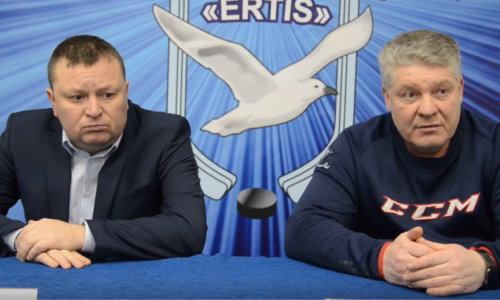 Видео послематчевой пресс-конференции игр чемпионата РК «Иртыш» — «Номад» 2:3 ОТ, 0:1