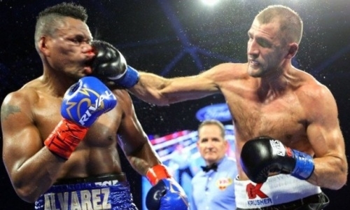 Видео полного боя-реванша Сергей Ковалев — Элейдер Альварес в весе Ахмедова