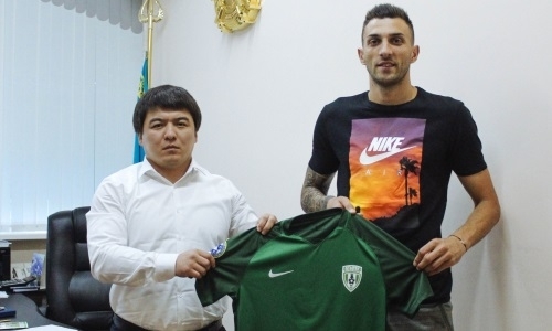 «Атырау» официально объявил о подписании хорватского защитника с опытом игр в европейских чемпионатах