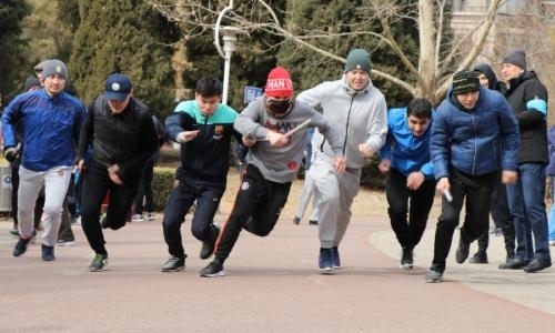 Международную легкоатлетическую эстафету провело в Пекине Посольство РК