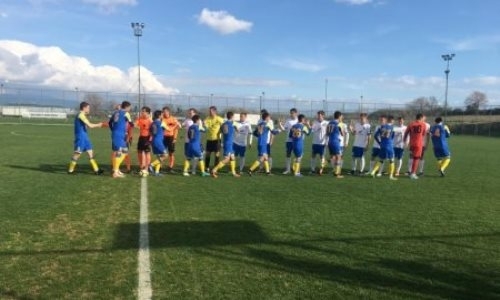 «Каспий» уступает с минимальным счетом во втором товарищеском матче