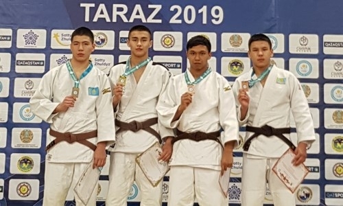 Мангистауские дзюдоисты завоевали шесть медалей на чемпионате Казахстана