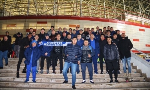 «Окжетпес» посетил матч Суперлиги Турции