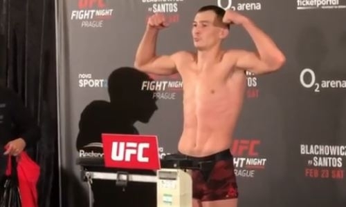 «Завтра будет жарко». Исмагулов прошел взвешивание перед вторым боем в UFC