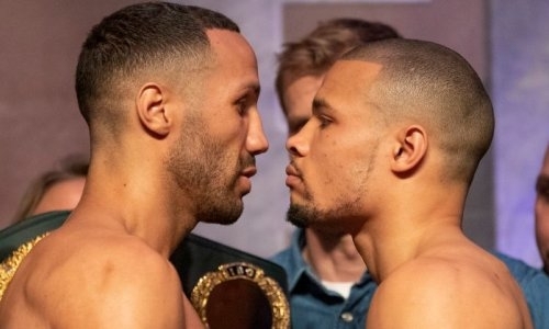 Убежавший от Головкина боксер и олимпийский чемпион прошли взвешивание и дуэль взглядов перед боем