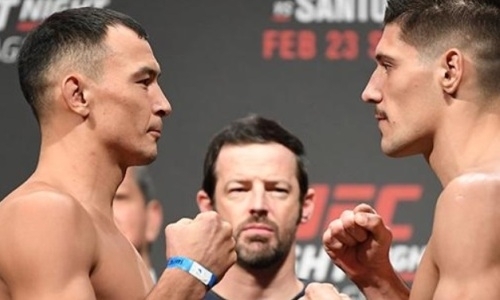 Видео второго боя в UFC казаха Дамира Исмагулова против испанского «Феномена»