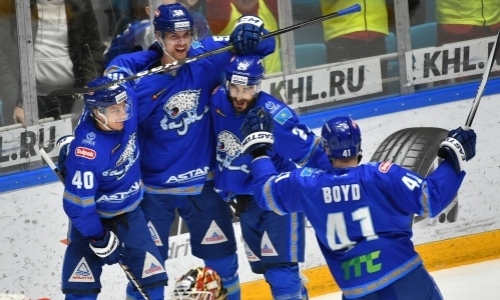 «Барыс» установил исторический рекорд по важному показателю в КХЛ