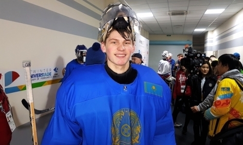 Хоккеист «Барыса» и сборной Казахстана обозначил цели на Универсиаду-2019