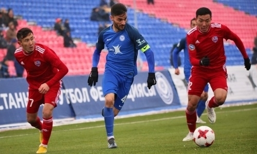 «Акжайык» одержал минимальную победу над «Иртышом» в товарищеском матче