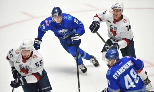 Заброшена первая шайба в матче плей-офф КХЛ «Барыс» — «Торпедо»