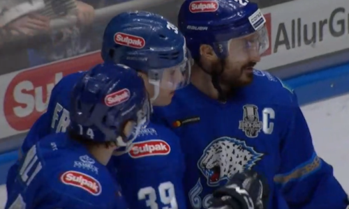 Видео шайб первого матча плей-офф Кубка Гагарина «Барыс» — «Торпедо» 4:1