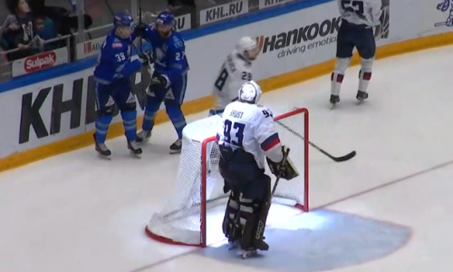 Видеообзор первого матча плей-офф Кубка Гагарина «Барыс» — «Торпедо» 4:1