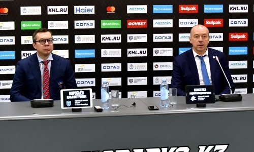 Видео послематчевой пресс-конференции игры КХЛ «Барыс» — СКА 2:3