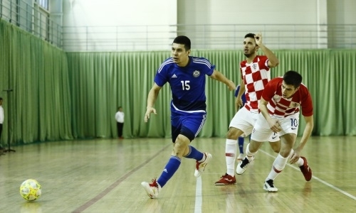 Фоторепортаж с товарищеского матча Казахстан — Хорватия 0:0
