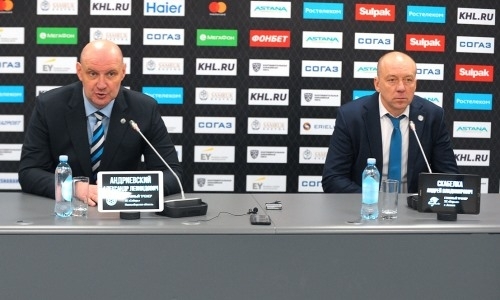 Видео послематчевой пресс-конференции игры КХЛ «Барыс» — «Сибирь» 5:2