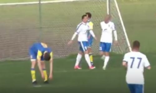Видео гола в товарищеском матче «Каспий» — «Звезда» 0:1