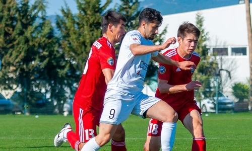 Фоторепортаж с товарищеского матча «Кайсар» — «Сабуртало» 1:1
