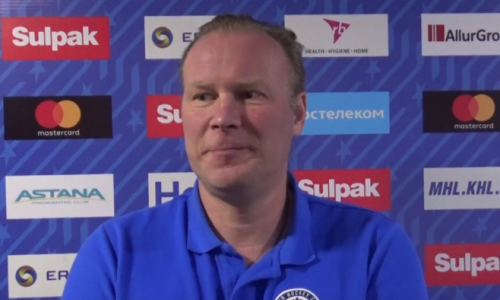 Видео послематчевой пресс-конференции игр МХЛ «Снежные Барсы» — «Сибирские Снайперы» 1:0 ОТ, 4:2