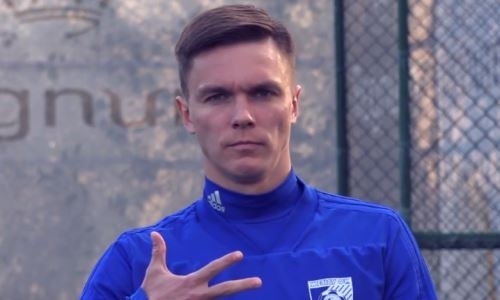 Видео с тренировки «Жетысу» в slow motion