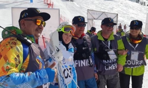 Галышева выиграла «золото» на этапе Кубка мира по фристайлу в Алматы