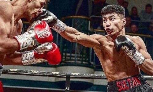 «Точнее, чем тест на беременность». Matchroom Boxing взорвал Сеть шуткой о казахстанском боксере