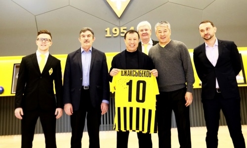 Президент КФФ побывал в гостях у «Кайрата»