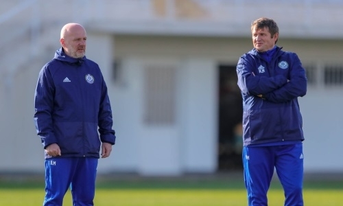 Новый наставник сборной Казахстана присутствует на матче Суперкубка Казахстана-2019