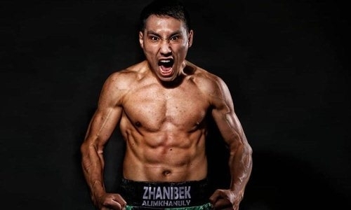 Алимханулы показал видео подготовки к бою в андеркарде Ломаченко