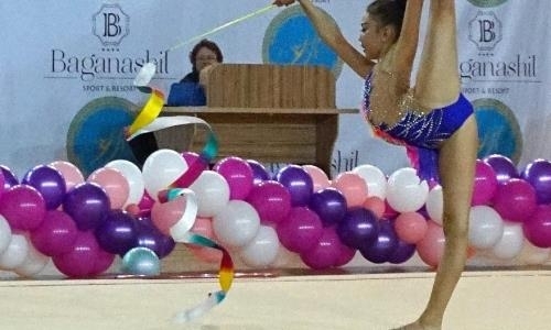 В Алматы завершились международные соревнования по художественной гимнастике