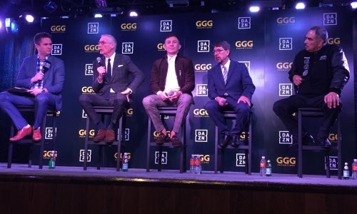 Фото и видео с официальной презентации Головкина «проектом на миллиард»