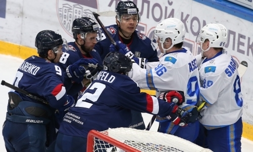 Игроки «Барыса» не вошли в число лучших в первом раунде плей-офф КХЛ