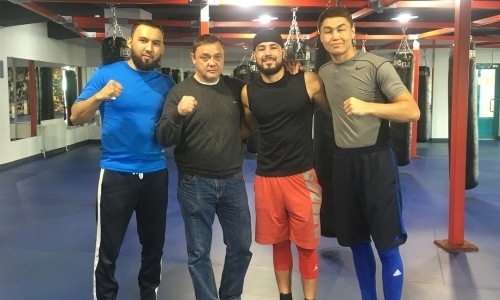 Казахстанские нокаутеры проводят совместные тренировки в Алматы