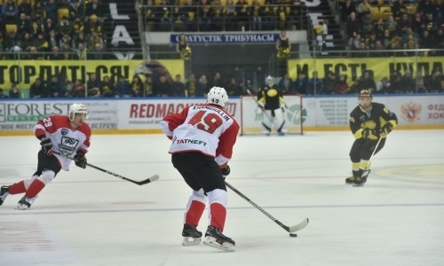 Отчет о матче плей-офф ВХЛ «Сарыарка» — «Нефтяник» 3:1