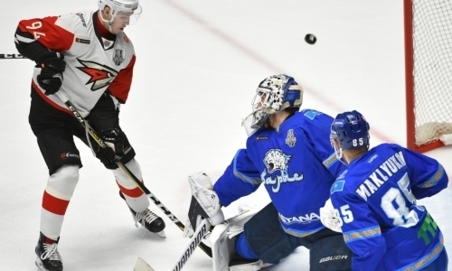 «Крутые ощущения». Вратарь «Барыса» поделился секретом успеха в матче с «Авангардом»