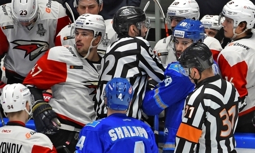 «Барыс» снова обратился в КХЛ из-за грязной игры хоккеистов «Авангарда»