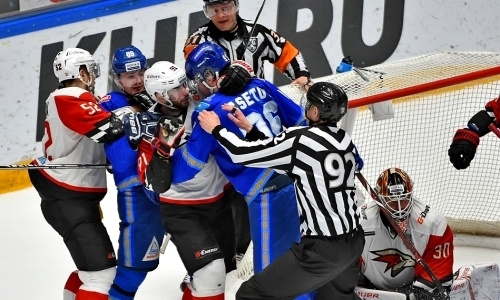 «Барыс» — самая грубая команда плей-офф КХЛ