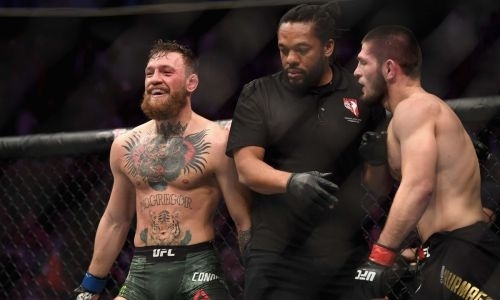 «Он пытался убежать». Макгрегор удивил заявлением о реванше с Нурмагомедовым после боя на «нефартовой» арене Головкина