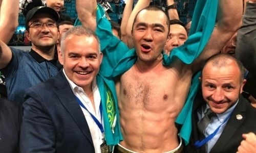 «Я Вами очень горжусь». Казахстанский чемпион мира WBA поблагодарил Назарбаева
