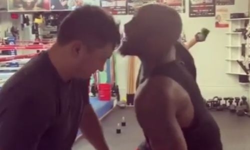 Видео борьбы, или Как Головкин заставил сдаться супертяжеловеса