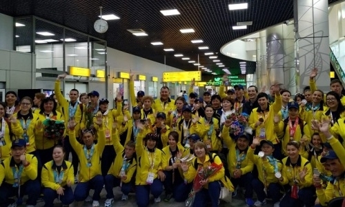 Казахстанцы завоевали более 30 медалей на специальных Олимпийских играх в Абу-Даби