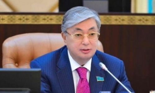 Президент Казахстана присутствует на матче с Россией