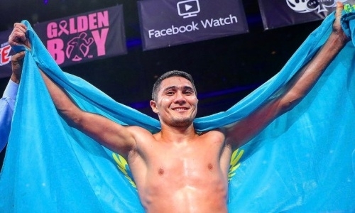 Казахстанский боксер с поясом в весе Головкина одержал 11-ю победу в профи