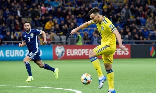 УЕФА восхищается голом футболиста сборной Казахстана