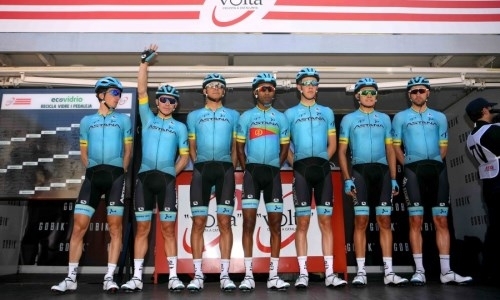 «Астана» финишировала в общей группе с фаворитами на первом этапе «Вуэльты Каталонии»