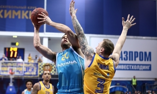 Отчет о матче ВТБ «Химки» — «Астана» 93:80